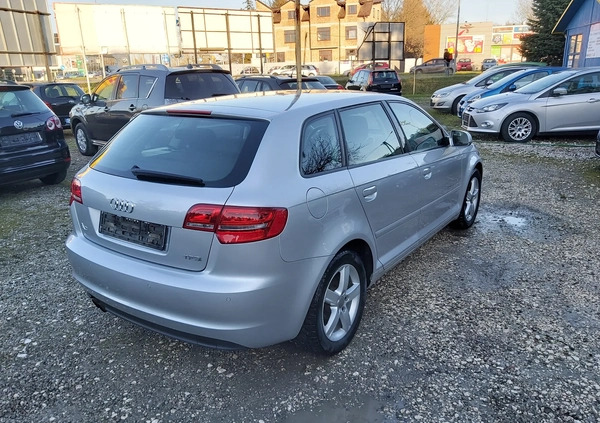 Audi A3 cena 34500 przebieg: 145000, rok produkcji 2012 z Tarnów małe 277